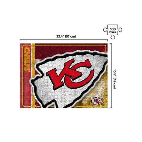 kansas city chiefs jigsaw puzzle